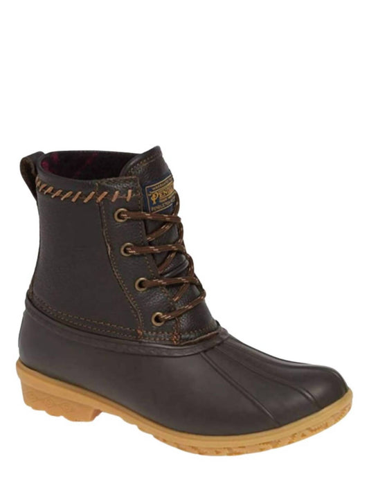 Pendleton - Women's Leather Upper Short Duck Boot