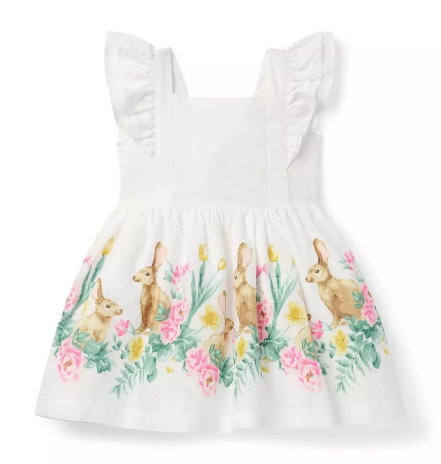 Janie And Jack - Girl's Bunny Border Dress