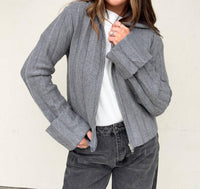 Fore Collection - Collared Zip-up Sweater