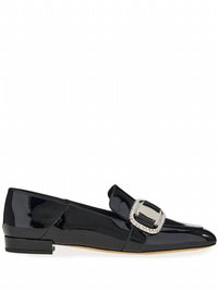 Salvatore Ferragamo Women's Vara Chain Loafers in black - women's flats - view 83