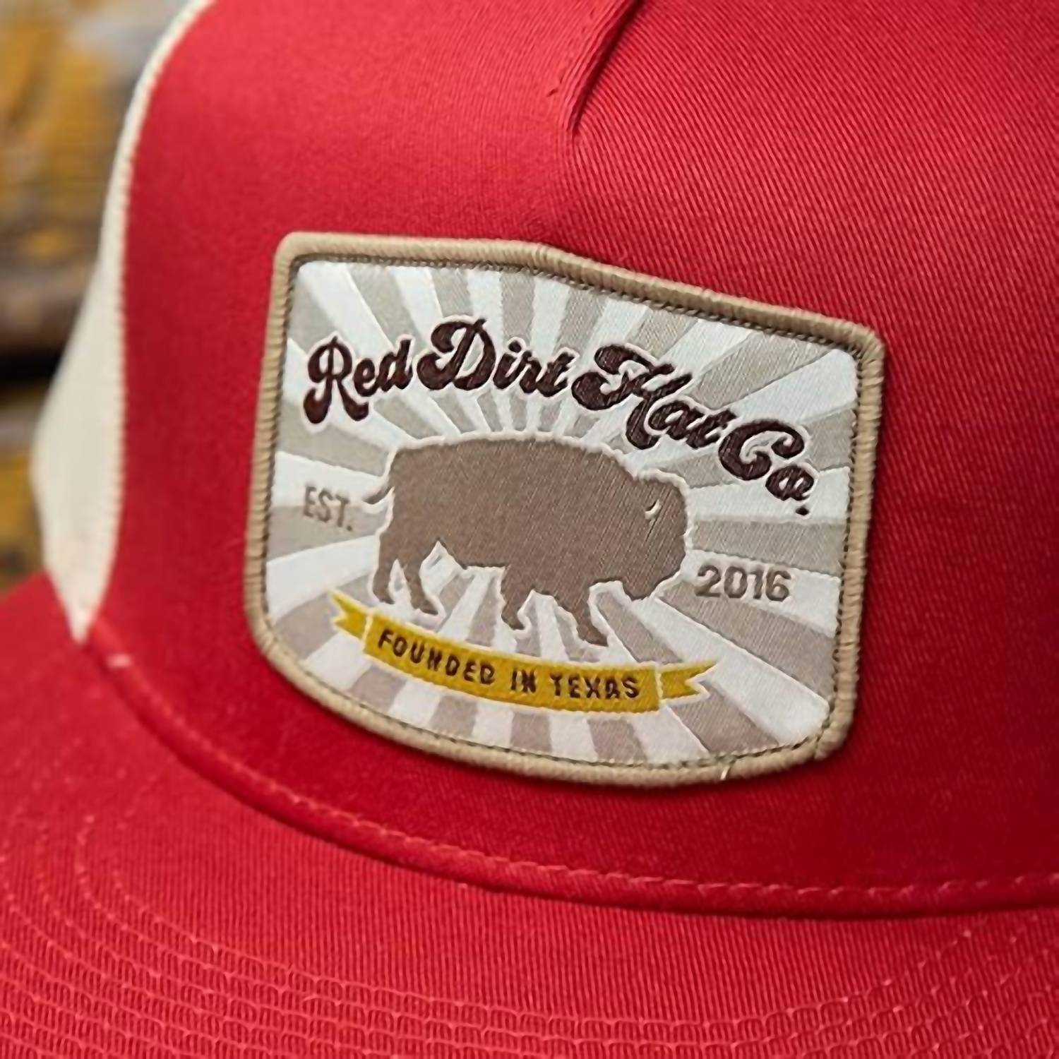Red Dirt Hat Company - Men's Founded Flat Bill Cap