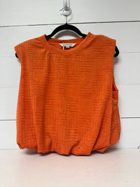 Davi & Dani - Women's Cropped Textured Tank