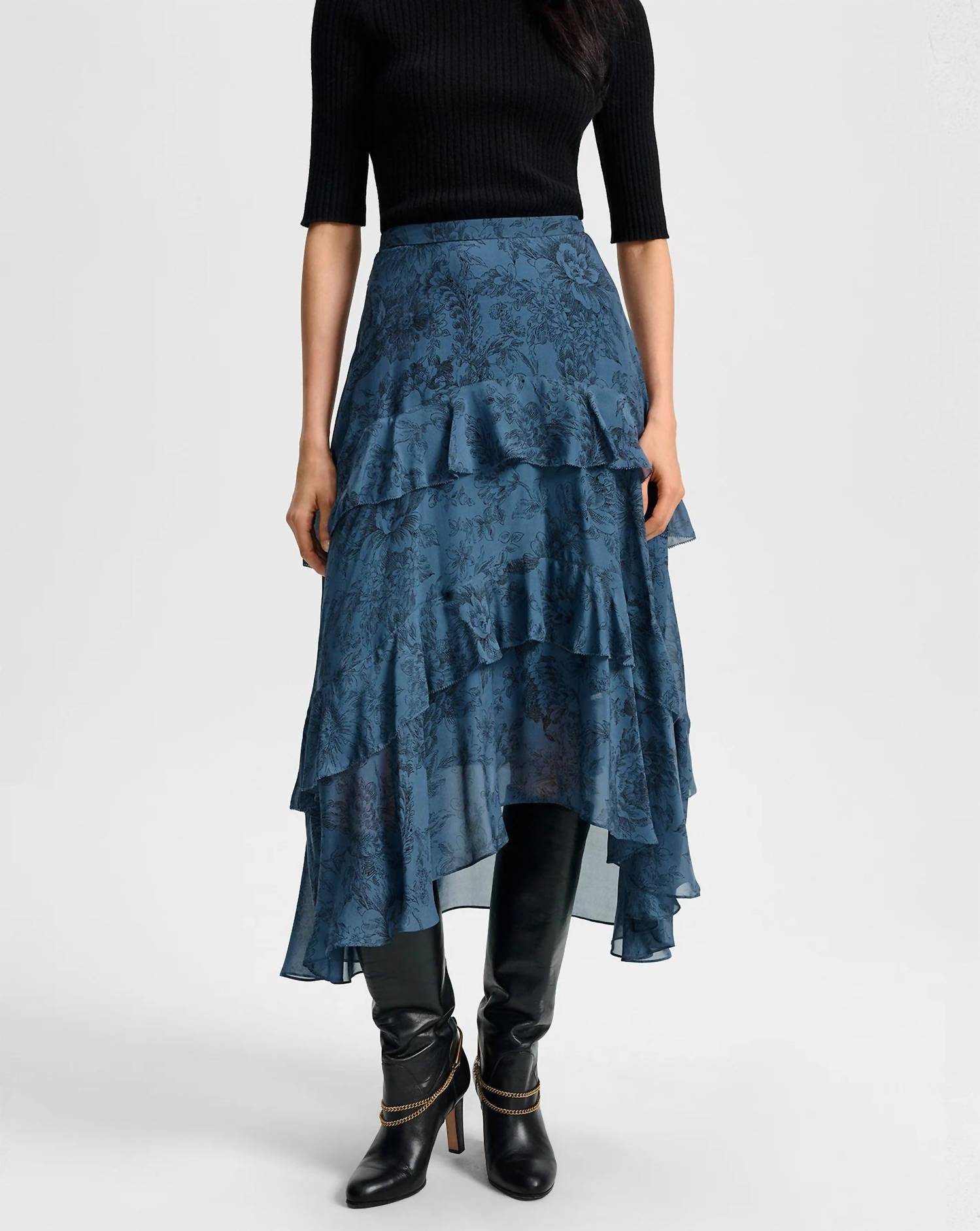 Veronica Beard - Graeme Bohemian Spirit Skirt