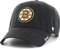 ’47 Men's Boston Bruins Miata Clean Up Adjustable Cap in black - men's hat