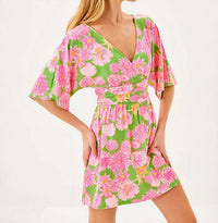 Lilly Pulitzer Parigi Skort Romper in multi seaside garden - women's pants