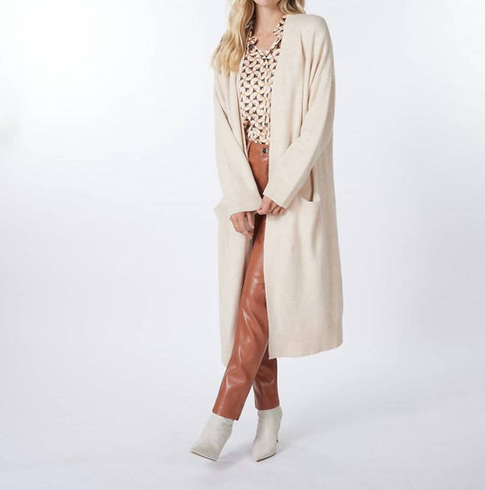 Esqualo - Geraldine Long Pockets Cardigan