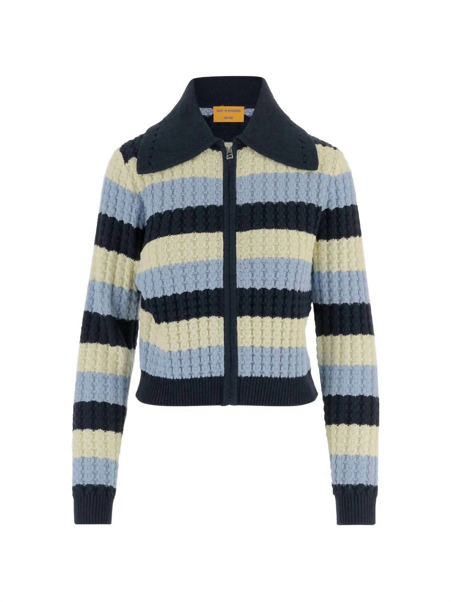 Guest In Residence Kirby Jacket in residence kirby jacket in midnight combo - women's jacket - view 5