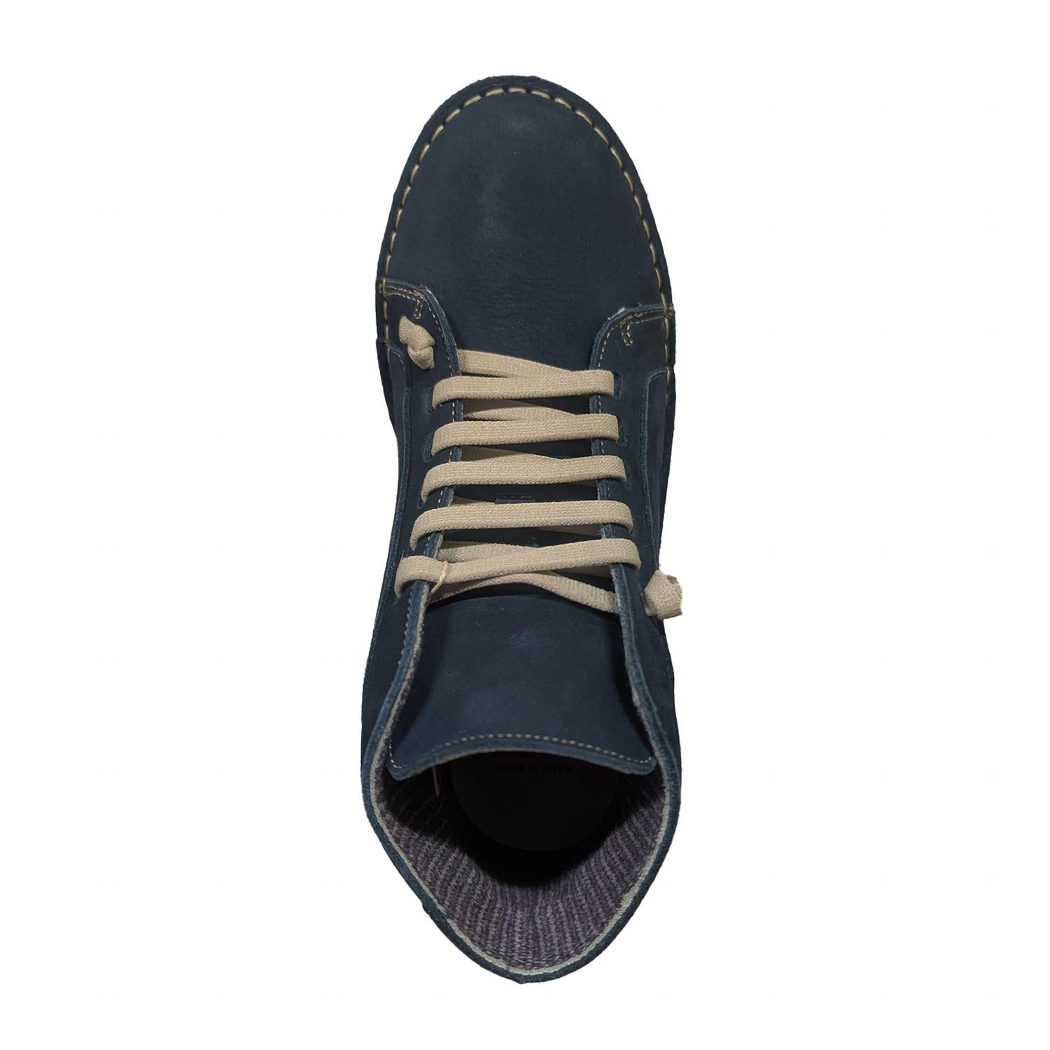 OnFoot Women's Touch Lace Up Boot in marino nubuk - women's shoe - alternate view