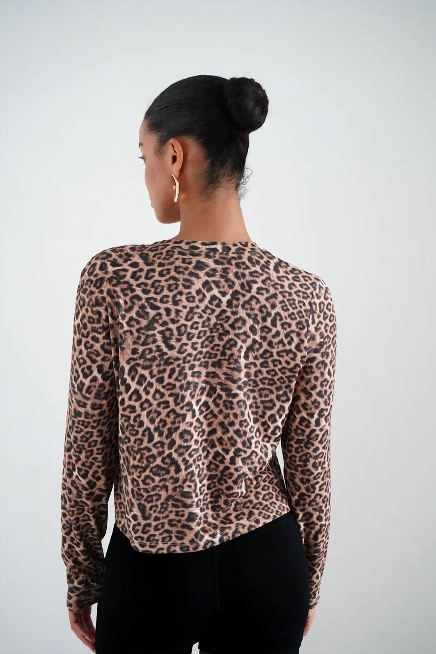 Lna - Mira Ribbed Cardigan
