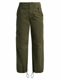 Veronica Beard - Mandy Cotton Crop Parachute Pants