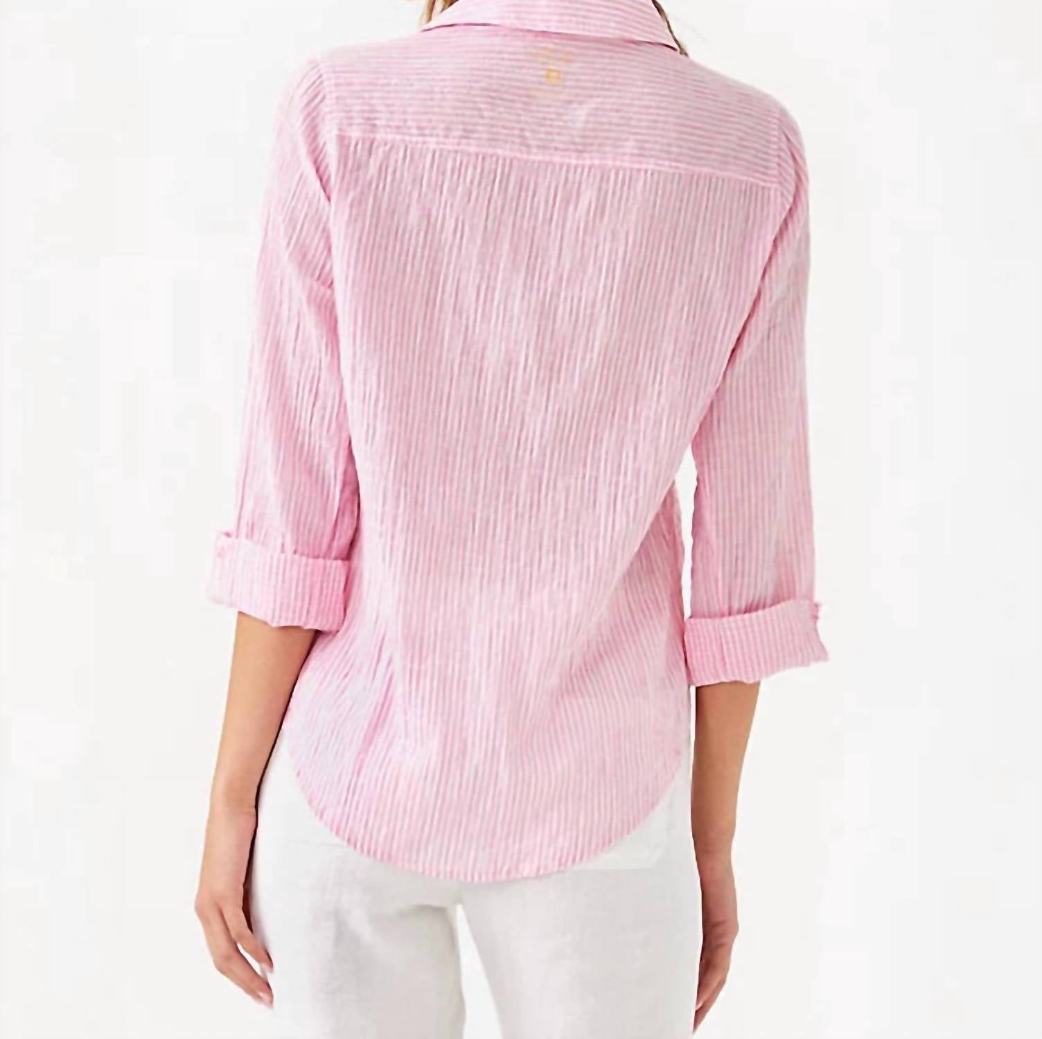 Lilly Pulitzer - Sea View Button Down Top