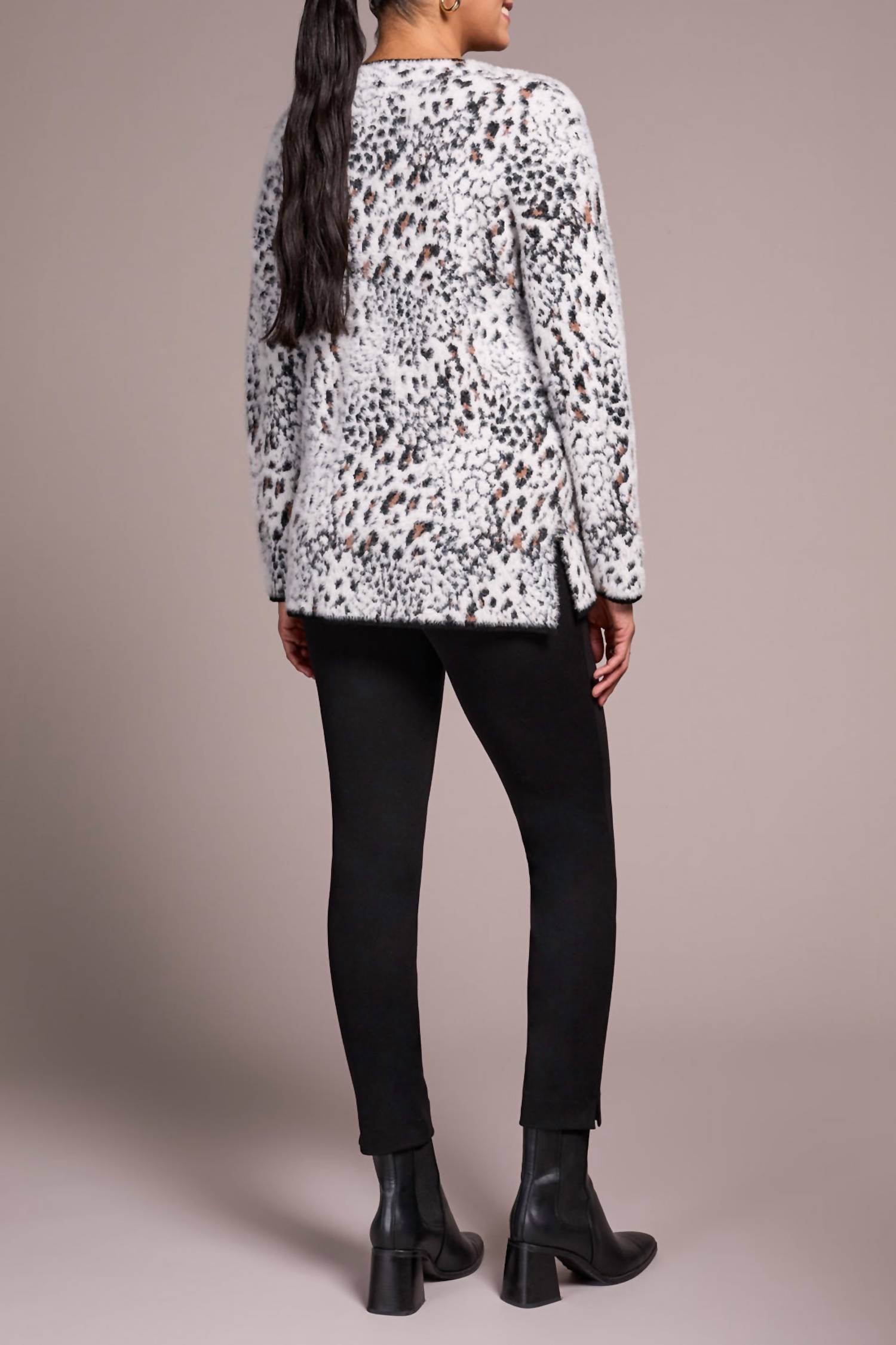 Tribal - Long Sleeve V-Neck Sweater