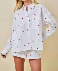 Day + Moon - Star of the Show Button-Down Shirt