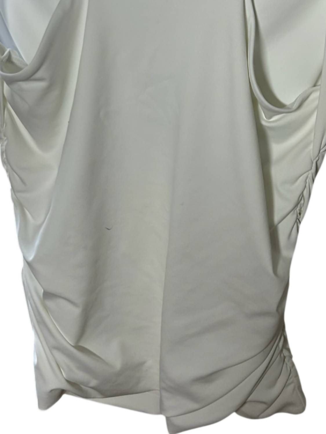 RD Style Women's Tank Second Skin Fabric Top in white - women's tank top - alternate view
