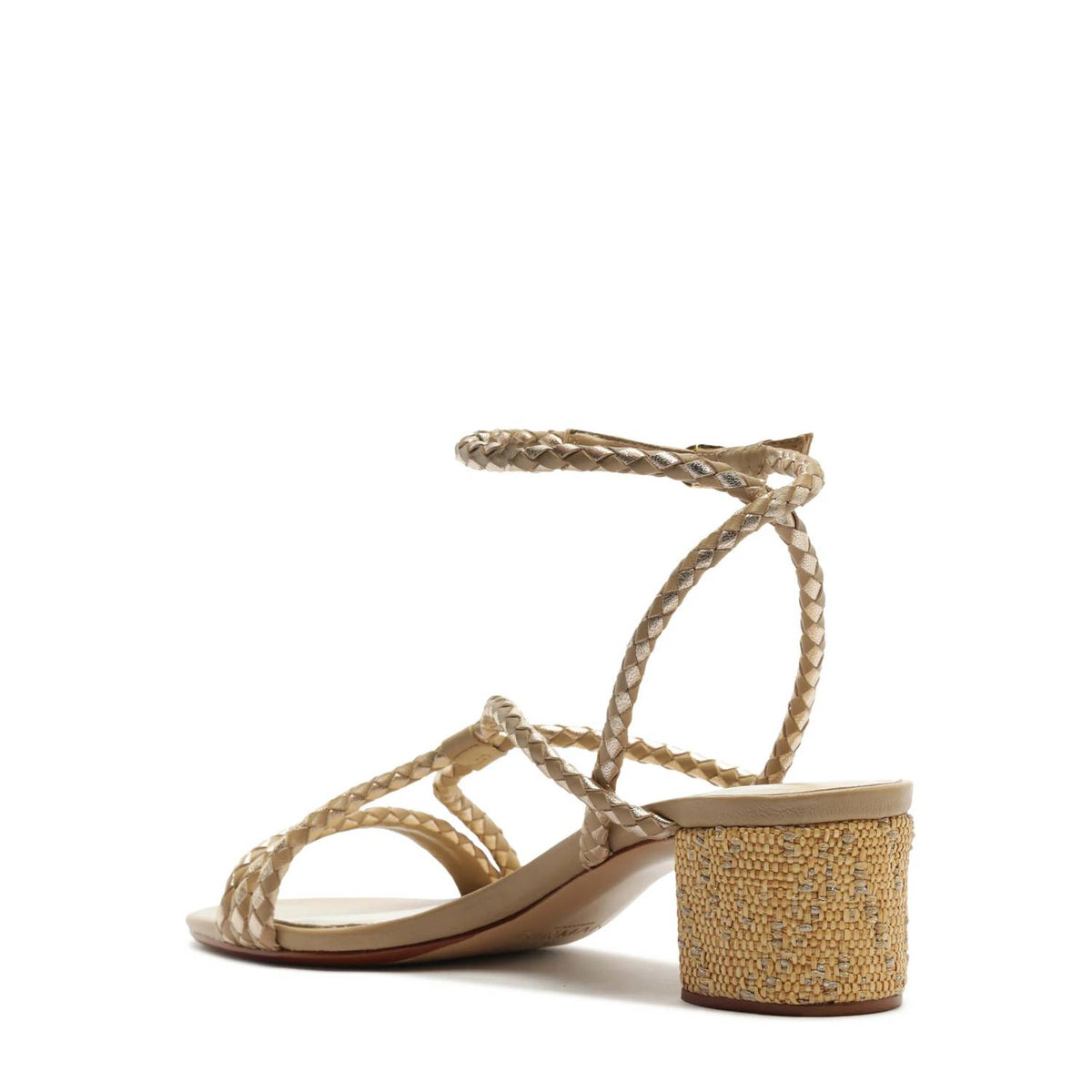 Alexandre Birman - Women's Elba 45 Braided Leather Sandal