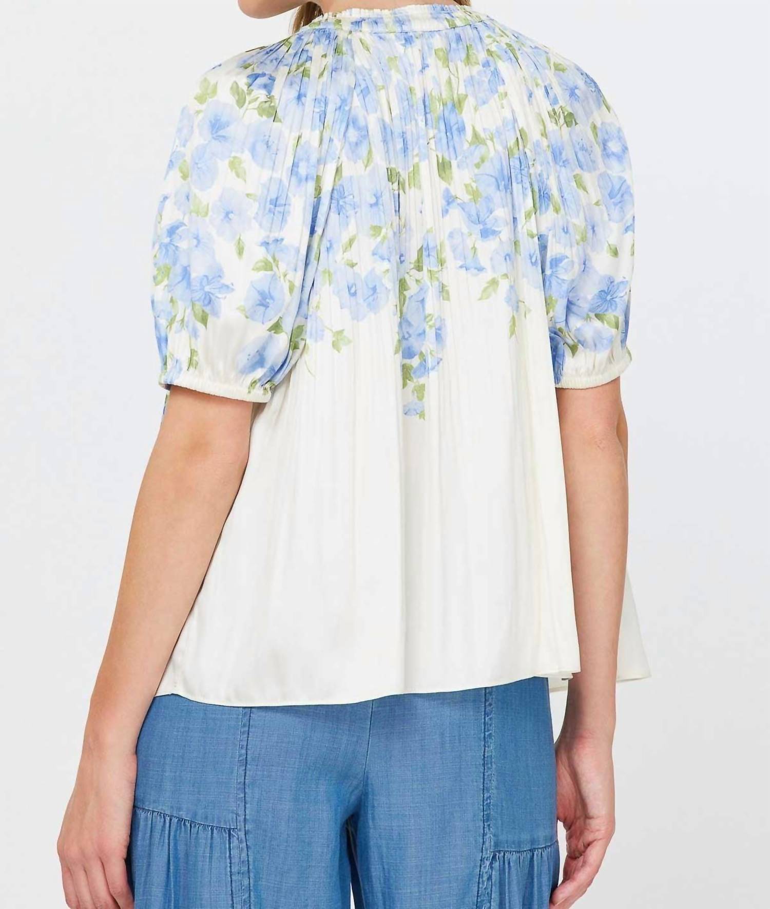 Current Air - Fauna Floral Top