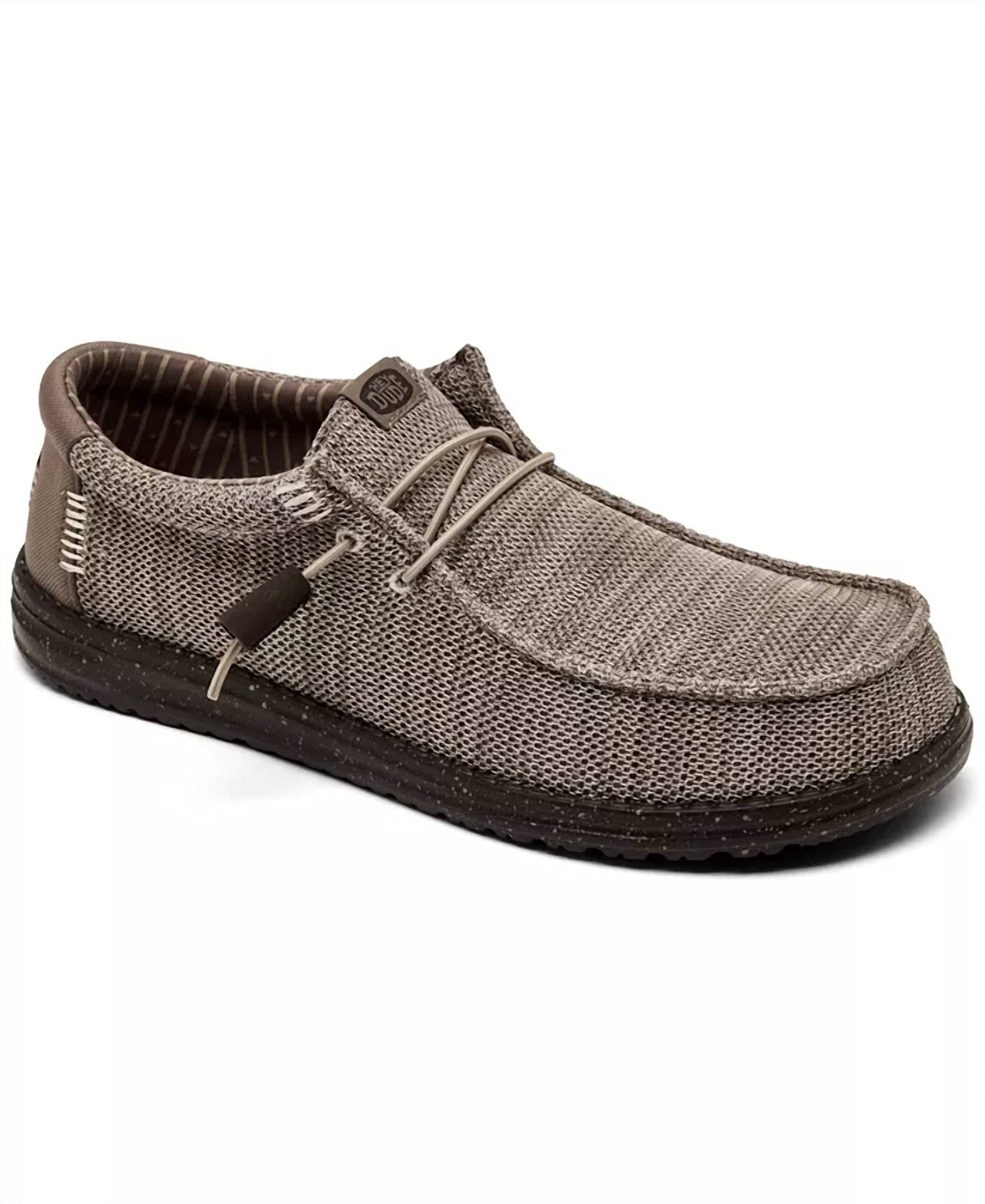 Hey Dude - Men's Wally Stretch Sox Slip-on Casual Moccasin Sneakers