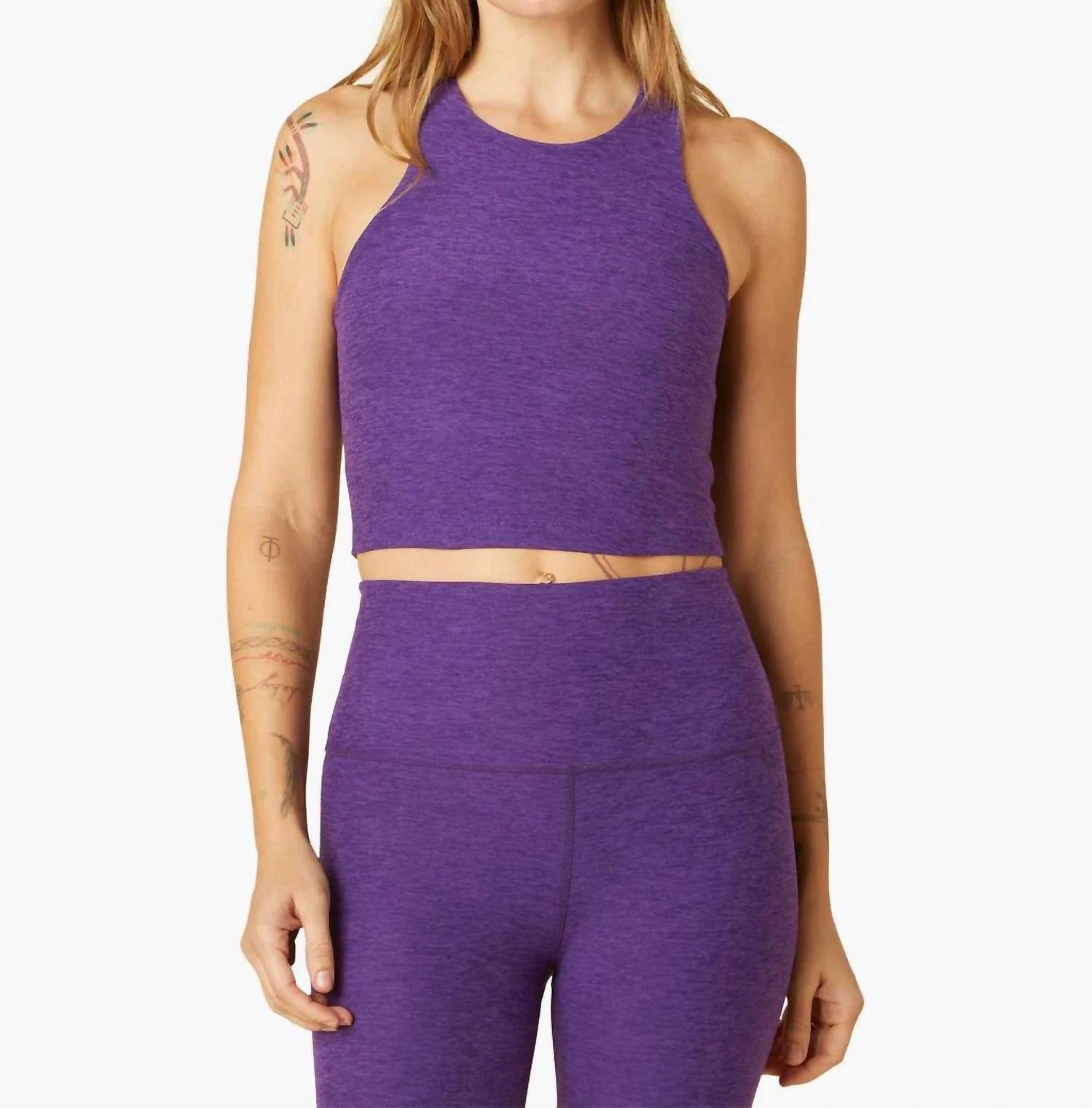 Beyond Yoga - Spacedye Refocus Cropped Tank Top