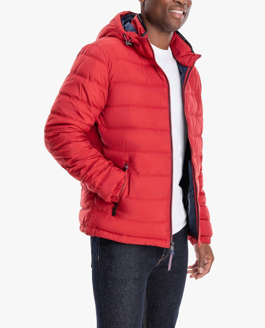 London Fog - Plainfield Hooded Puffer Jacket