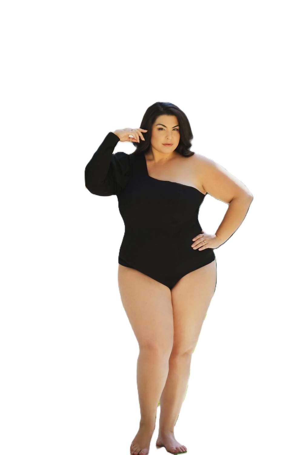 Adriana Contreras - One Shoulder Bodysuit