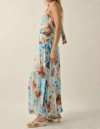 Promesa - Savannah Floral Halter Maxi Dress