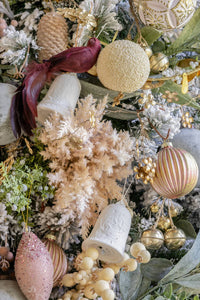 A & B Floral - Sparkle Finial Ornament - Set Of 6