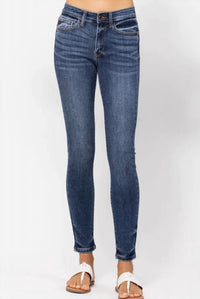 Judy Blue - Women's Constance Mid Rise Skinny Jeans