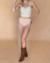 Hot & Delicious - Luna Pearl Maxi Skirt