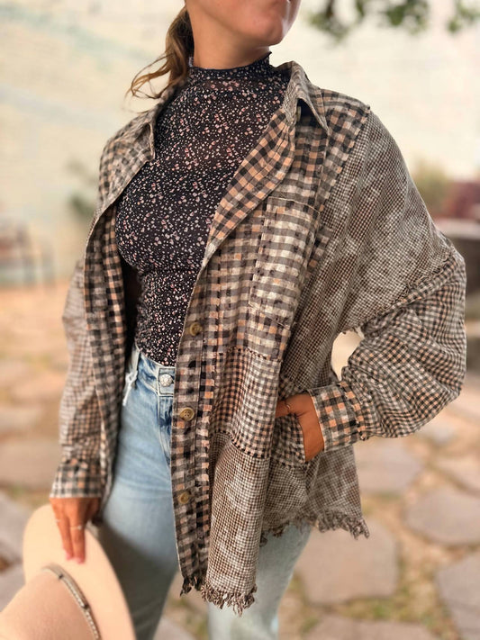 Oli & Hali - Plaid Button Shirt