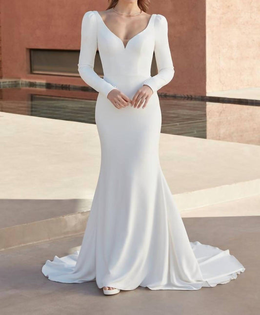 Adore - Women's Long Sleeve Wedding Gown