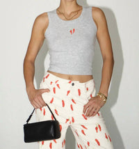 Bailey Rose - Ribbed Hot Pepper Tank