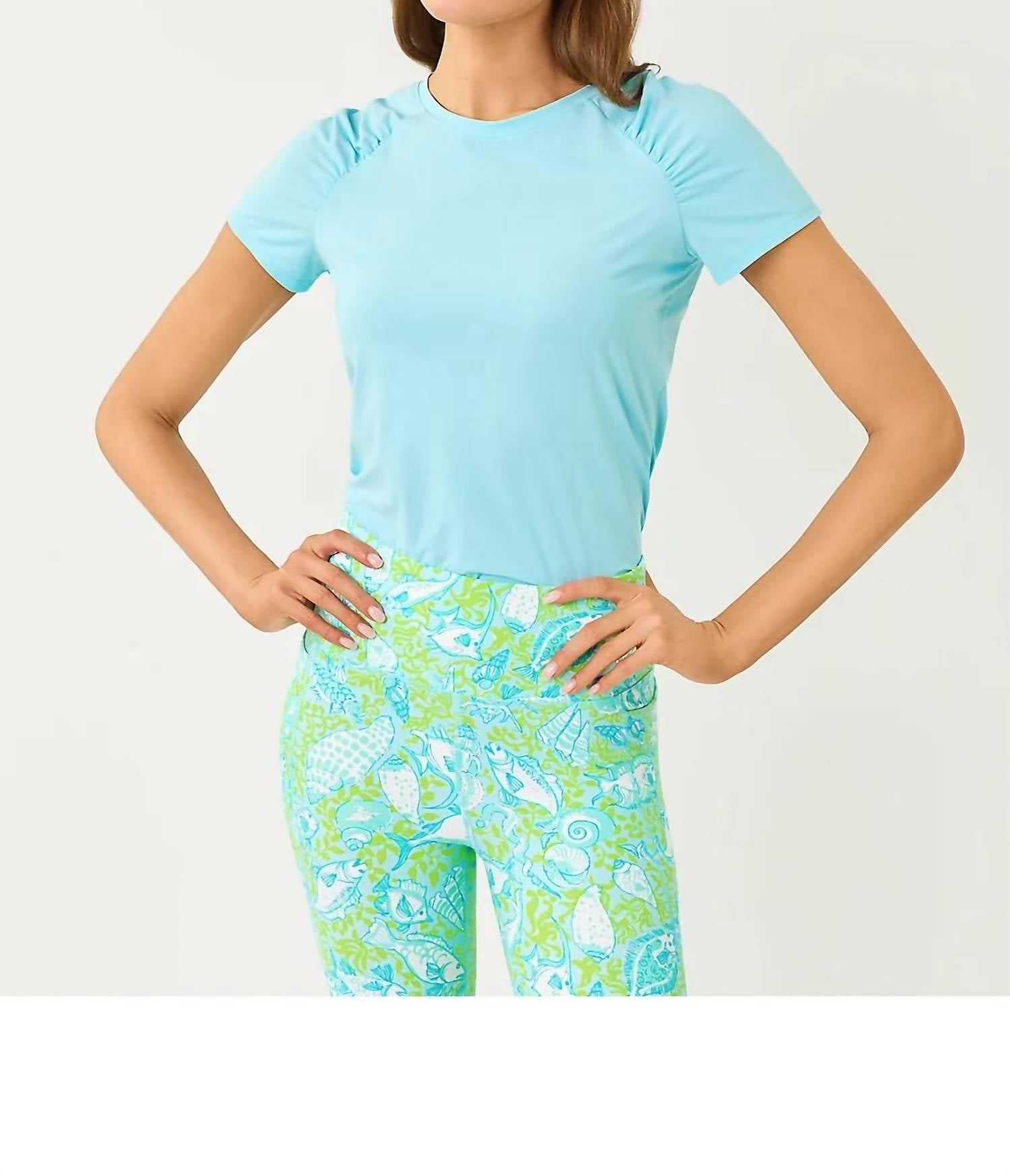 Lilly Pulitzer - Upf 50+ Luxletic Bria Active Tee