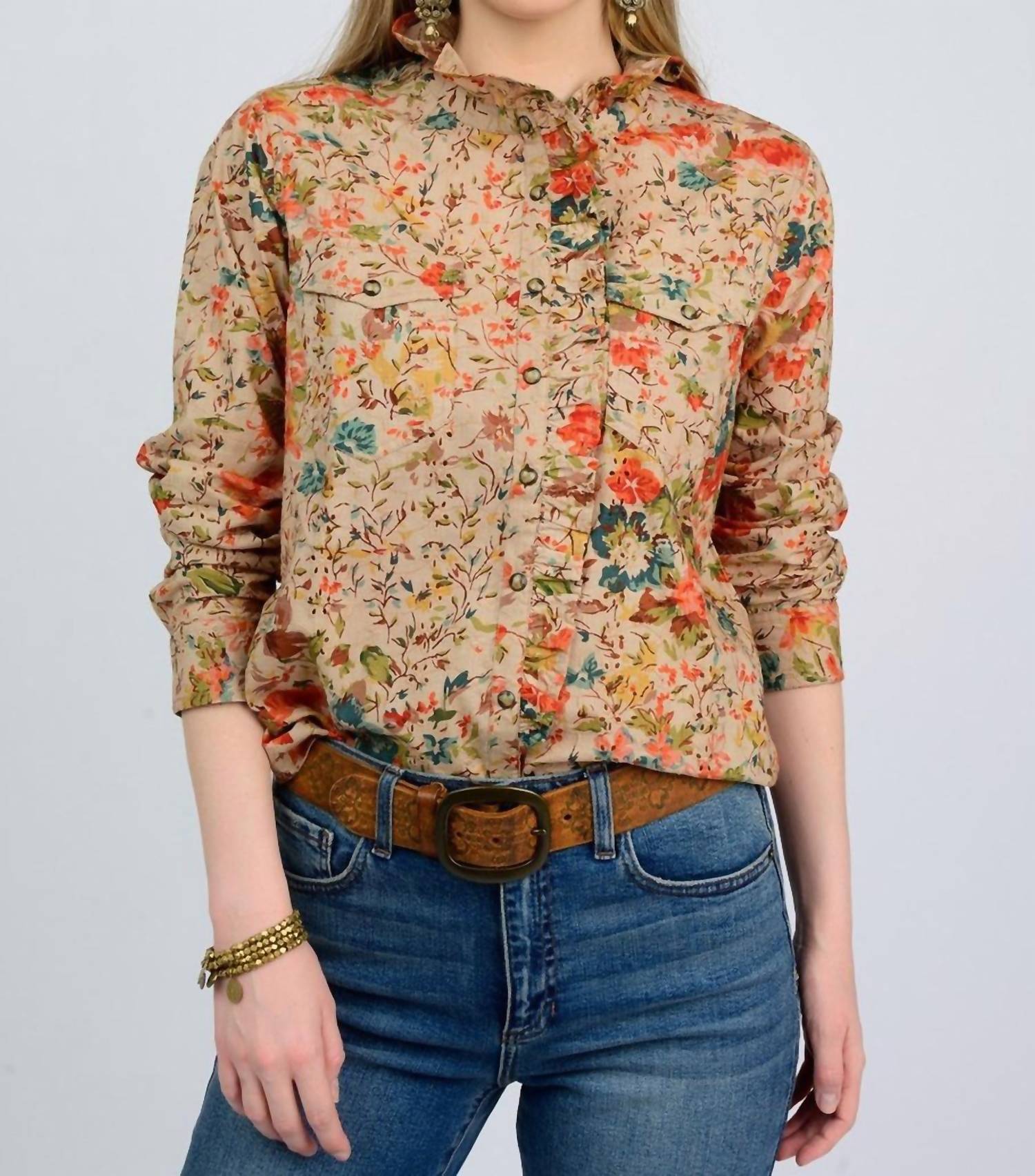 Ivy Jane - Eyelet Snap Shirt
