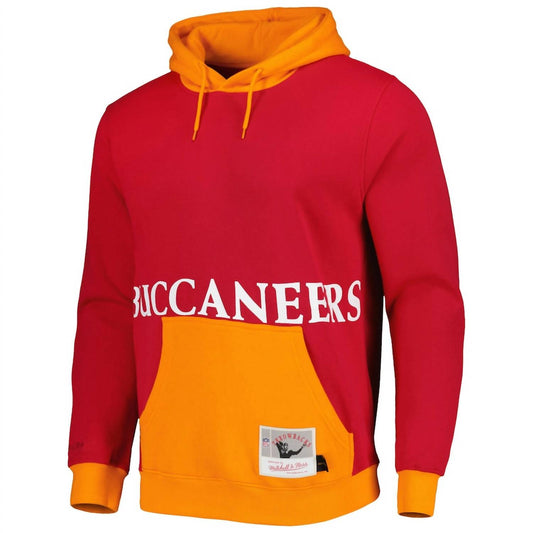 Mitchell & Ness - Men's Tampa Bay Buccaneers Nfl Throwbacks Hoodie Sweatshirt