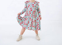 Dreamiere - A Cup Of Cheer Long Sleeve Bamboo Twirler Dress