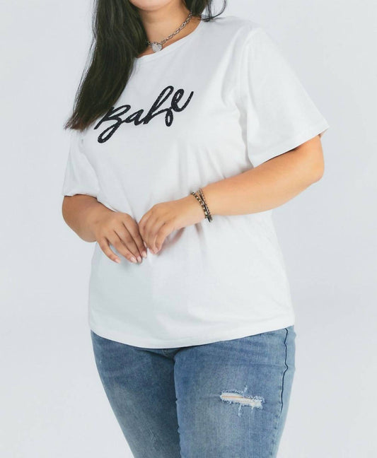 Davi & Dani - Babe Short Sleeve Top