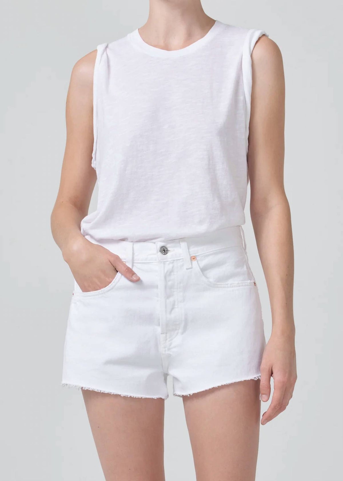 Citizens Of Humanity - Kelsey Roll Sleeve Tee
