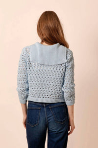 Elan - Lindie Open-Knit Cardigan