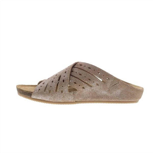 Comfortiva - Women Gala Slip On Slides Sandals - Wide