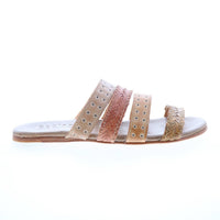 BEDSTU Women's Henna Sandal in cashew bone clay light grey rustic - women's sandal