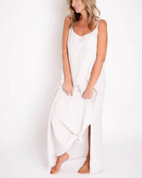 Line In The Sand - Pacific Linen Maxi Dress