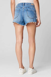 Blanknyc - Women's Barrow Distressed Denim Cutoff Shorts