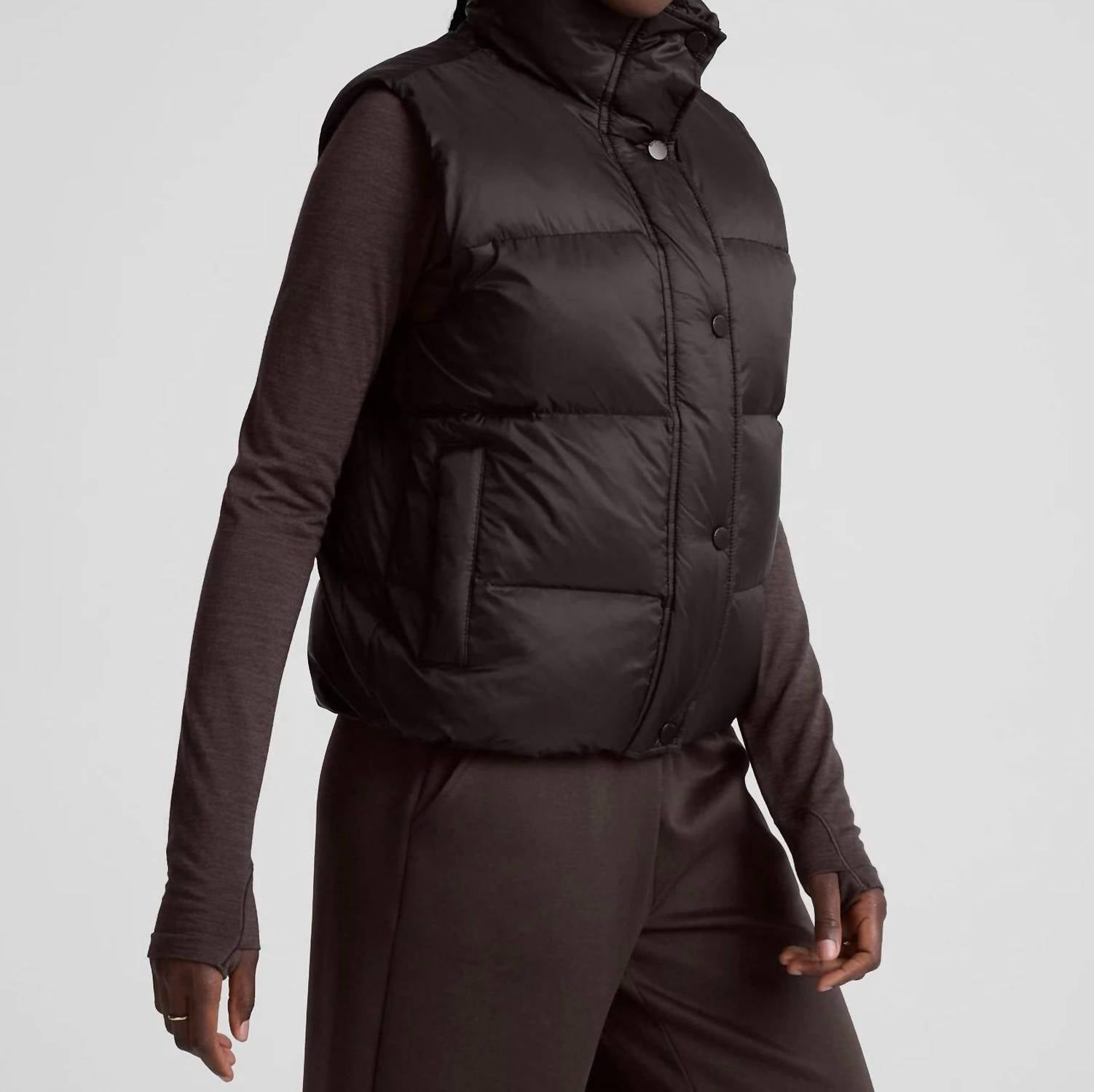 Beyond Yoga - Big Cozy Puffer Vest