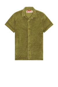 Iron & Resin - Terry Cloth Button-up Shirt