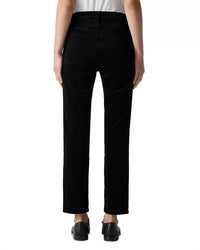 Eileen Fisher - Velveteen High Rise Ankle Slim Jeans