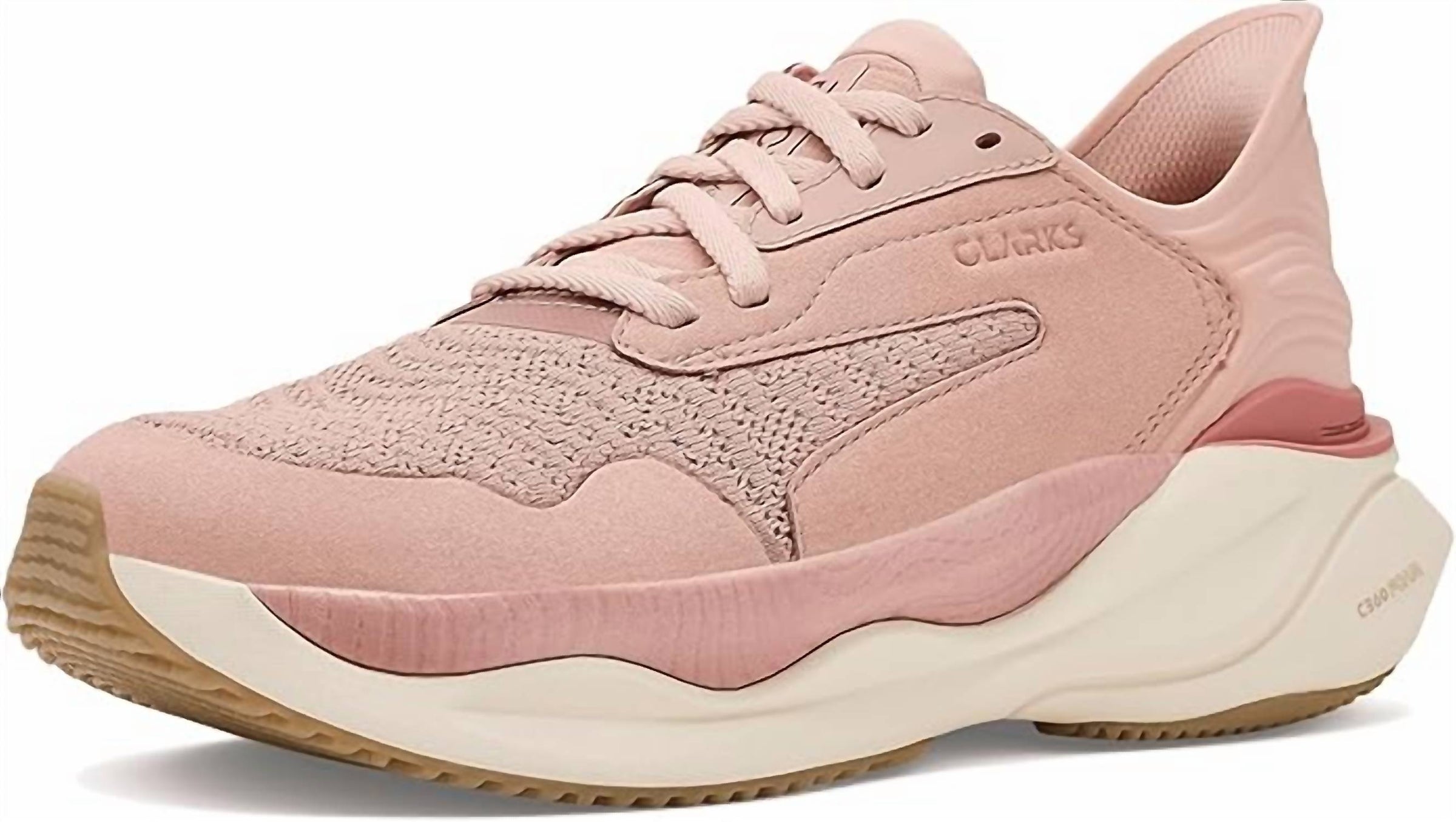 Clarks WOMEN'S PACE SHOE in pink - women's sneaker