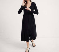 Hatch - The Softest Rib Nursing Maxi Dress