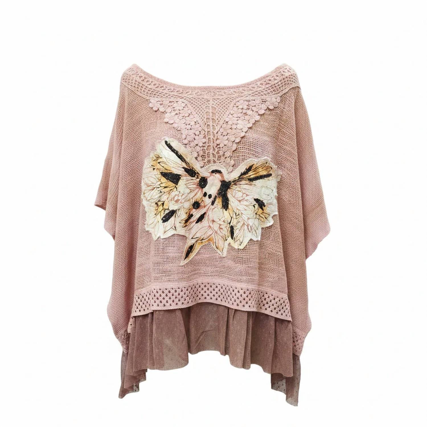 A Rare Bird - Starburst Songbird Throwover Blouse