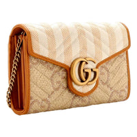 Gucci - Women's Gg Marmont Raffia Wallet