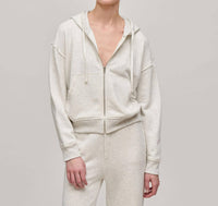 Atm - Exposed Seam Zip-up Hoodie